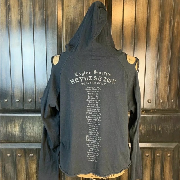 New M L XL Taylor Swift Reputation Tour Hoodie Cut - Picture 3 of 12
